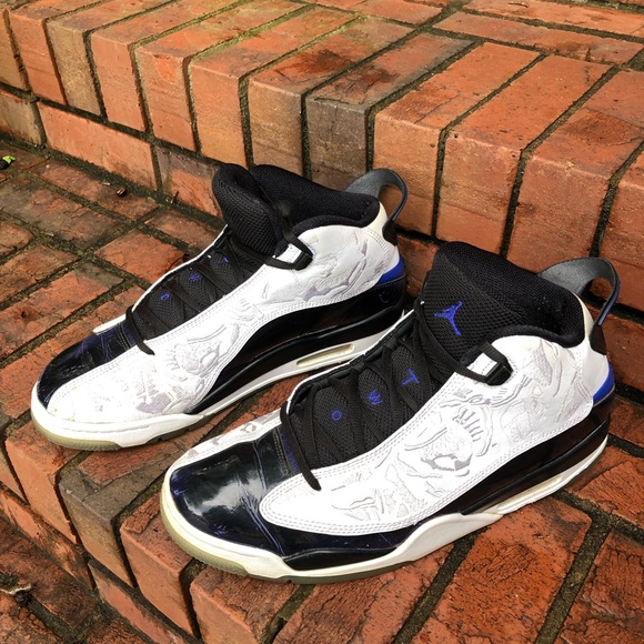 JORDAN Dub Zero Concord Mens size 11.5 Leather Sneakers - Picture 4 of 11